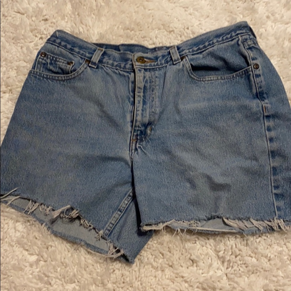 Reworked vintage jean shorts